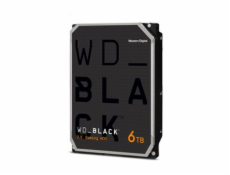 WD Black WD6004FZBX - Pevný disk - 6 TB - herní - interní - 3.5  - SATA 6Gb/s - 7200 ot/min. - vyrovnávací paměť: 256 MB