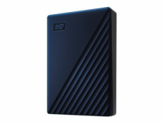 WD My Passport for Mac WDBK6C0060BBL - Pevný disk - šifrovaný - 6 TB - externí (přenosný) - USB 3.2 Gen 1 - AES 256 bitů - modrá