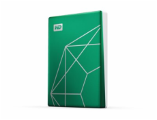 WD My Passport Ultra WDBJXT0020BGN-WESN - 20th Emerelad Anniversary Edition - pevný disk - šifrovaný - 2 TB - externí (přenosný) - USB 3.2 Gen 1 - AES 256 bitů - smaragdová zelená