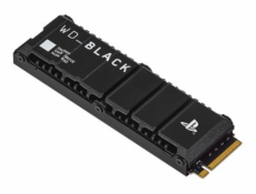 WD Black SN850P WDBBYV0080BNC-WRSN - Pro PlayStation 5 - SSD - 8 TB - interní - M.2 2280 - PCIe 4.0 x4 (NVMe) - integrovaný chladič