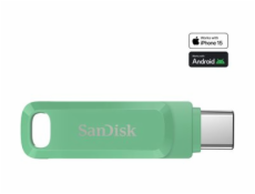 SanDisk Ultra Dual Drive Go - Jednotka USB flash - 1 TB - USB 3.1 Gen 1 / USB-C - zelená absinthe