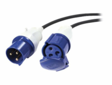 APC Modular IT Power Distribution Cable Extender - Prodlužovací šňůra - IEC 60309 32A (M) do IEC 60309 32A (F) - AC 400 V - 3 m - pro P/N: SY16K48H-PDNB, SY32K48H-PDNB, SY48K48H-PDNB, SY64K96H-NB, SY9