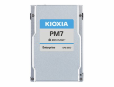 KIOXIA PM7-V Series KPM7VVUG1T60 - SSD - Enterprise - šifrovaný - 1600 GB - interní - 2.5  - SAS 24Gb/s - Self-Encrypting Drive (SED)