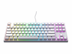 CHERRY XTRFY K4V2 - Klávesnice - RGB - 80% - TKL - podsvícení - USB - QWERTY - americká - klávesový spínač: CHERRY MX2A Red - bílá