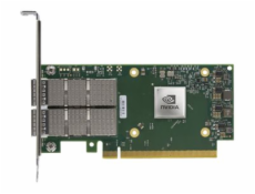 NVIDIA ConnectX-6 Dx EN - Crypto disabled with Secure Boot - síťový adaptér - PCIe 4.0 x16 - 100 Gigabit QSFP56 x 2