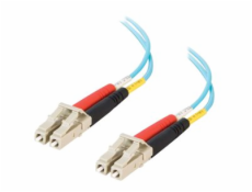 C2G LC-LC 10Gb 50/125 OM3 Duplex Multimode PVC Fiber Optic Cable (LSZH) - Síťový kabel - multirežim LC (M) do multirežim LC (M) - 1 m - optické vlákno - duplex - 50 / 125 mikron - OM3 - neobsahuje hal