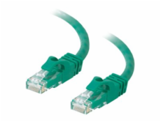 C2G Cat6 Booted Unshielded (UTP) Network Patch Cable - Patch kabel - RJ-45 (M) do RJ-45 (M) - 3 m - UTP - CAT 6 - lisovaný, provedení bez hrbolků, licna - zelená