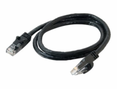 C2G Cat6 Booted Unshielded (UTP) Network Patch Cable - Patch kabel - RJ-45 (M) do RJ-45 (M) - 5 m - UTP - CAT 6 - lisovaný, provedení bez hrbolků, licna - černá