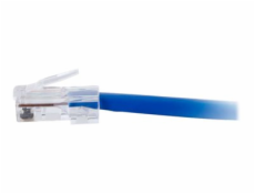 C2G Cat5e Booted Unshielded (UTP) Network Patch Cable - Patch kabel - RJ-45 (M) do RJ-45 (M) - 30 cm - UTP - CAT 5e - lisovaný, provedení bez hrbolků, licna - modrá