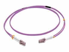 C2G 5m LC/LC OM4 LSZH Fibre Patch - Purple - Patch kabel - multirežim LC (M) do multirežim LC (M) - 5 m - optické vlákno - duplex - 50 / 125 mikron - OM4 - purpurová