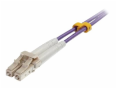 C2G 1m LC/LC OM4 LSZH Fibre Patch - Purple - Patch kabel - multirežim LC (M) do multirežim LC (M) - 1 m - optické vlákno - duplex - 50 / 125 mikron - OM4 - purpurová