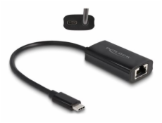 Delock - Síťový adaptér - Thunderbolt 3 - Gigabit Ethernet x 1 - černá