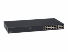 Axis T8516 - Přepínač - řízený - 16 x 10/100/1000 (PoE+) + 2 x 10/100/1000/SFP - desktop, Lze montovat do rozvaděče - PoE+ (240 W) - pro AXIS A1610, C1410, D3110, M3067, P1385, P1455, W400; Camera Sta