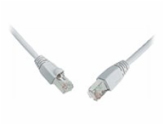 Solarix C6-315GY-10MB - Patch kabel - RJ-45 (M) do RJ-45 (M) - 10 m - SFTP - CAT 6 - provedení bez hrbolků - šedá