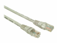 Solarix - Patch kabel - RJ-45 (M) do RJ-45 (M) - 10 m - UTP - CAT 6 - lisovaný - šedá