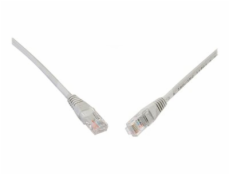 Solarix C5E-155GY-3MB - Patch kabel - RJ-45 (M) do RJ-45 (M) - 3 m - UTP - CAT 5e - lisovaný - šedá