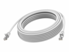 Vision - Síťový kabel - RJ-45 (M) do RJ-45 (M) - 3 m - 6.2 mm - STP - CAT 6a - lisovaný, provedení bez hrbolků - bílá