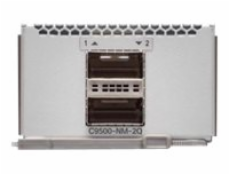 Cisco Catalyst 9500 Series Network Module - Expanzní modul - 40 Gigabit QSFP+ x 2 - pro P/N: C9500-40X-10A, C9500-40X-10E, C9500-40X-1E