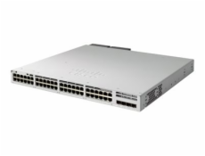 Cisco Catalyst 9300L - Network Advantage - přepínač - L3 - 48 x 10/100/1000 + 4 x 10 Gigabit SFP+ (uplink) - Lze montovat do rozvaděče