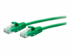 C2G 1ft (0.3m) Cat6a Snagless Unshielded (UTP) Slim Ethernet Network Patch Cable - Green - Patch kabel - RJ-45 (M) do RJ-45 (M) - 30 cm - 4.8 mm - UTP - CAT 6a - lisovaný, provedení bez hrbolků - zele