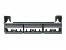 Panduit - Propojovací panel - černá - 12 portů