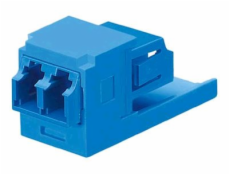 Panduit MINI-COM LC Sr./Sr. Fiber Optic Adapter Module - Modul - modrá