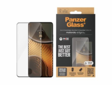 PanzerGlass - Ochrana obrazovky pro mobilní telefon - ultra široký tvar - sklo - barva rámu černá - pro Motorola Edge 50 Ultra