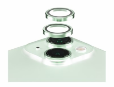 PanzerGlass Hoops - Chránič na objektiv pro mobilní telefon - zelená - pro Apple iPhone 15, 15 Plus