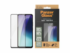 PanzerGlass - Ochrana obrazovky pro mobilní telefon - ultra široký tvar - sklo - barva rámu černá - pro Xiaomi Redmi 14C