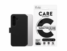 CARE by PanzerGlass Tango - Pouzdro s klopou pro mobilní telefon - dvou-v-jednom - 100% recyklovaný polykarbonát, 35% recyklovaný polyuretan (PU), veganská kůže - pro Samsung Galaxy S25+