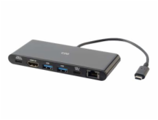 C2G USB-C Docking Station with 4K HDMI, Ethernet, USB and Power Delivery - Dokovací stanice - USB-C / Thunderbolt 3 - HDMI - 1GbE