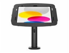 Compulocks iPad Pro 12.9  (3 - 6th Gen) Space Enclosure Tilting Stand 8  - Montážní sada (kryt, tyčový stojan) - pro tablet - uzamykatelný - vysoce kvalitní hliník - černá - velikost obrazovky: 12.9  