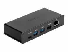 Targus - Dokovací stanice - USB-C 3.2 Gen 1 - HDMI - 1GbE - pro P/N: AWU201GLZ, AWU314BGLZ