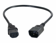 C2G Computer Power Cord Extension - Prodlužovací šňůra - power IEC 60320 C13 do IEC 60320 C14 - AC 250 V - 3 m