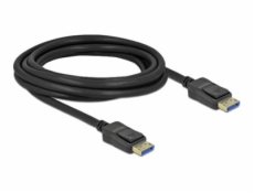 Delock - Kabel DisplayPort - DisplayPort (M) do DisplayPort (M) - DisplayPort 2.0 - 3 m - podpora 10K60Hz (10240x4320) - černá