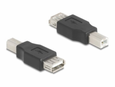 Delock - USB adaptér - USB typ B (M) do USB (F) - USB 2.0 - černá