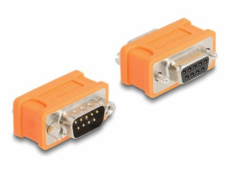 Delock - Sériový adaptér - DB-9 (M) do DB-9 (F) - adaptér sběrnice CAN, rezistor 120 ohmů - oranžová