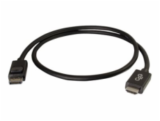C2G 3ft DisplayPort to HDMI Cable - DP to HDMI Adapter Cable - M/M - Kabel DisplayPort - DisplayPort (M) do HDMI (M) - 91.4 cm - černá