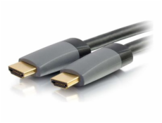 C2G 25ft 4K HDMI Cable with Ethernet - High Speed - In-Wall CL-2 Rated - Kabel HDMI s ethernetem - HDMI s piny (male) do HDMI s piny (male) - 7.62 m - odstíněný - černá - podporuje 4K