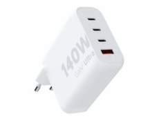 xtorm Volt XEC140 - Síťový adaptér - GaN2 Ultra - 140 Watt - napájení Power Delivery 3.1, Quick Charge 3.0 - 4 výstupní konektory (USB, 3 x USB-C)