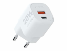 xtorm XEC020 - Síťový adaptér - GaN2 Ultra - 20 Watt - PD, Quick Charge 3.0 - 2 výstupní konektory (USB, 24 pin USB-C)
