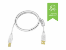 Vision Techconnect 2 - Kabel USB - USB typ B (M) do USB (M) - USB 2.0 - 5 m - bílá