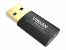 Vision Professional - USB adaptér - USB typ A (M) do 24 pin USB-C (F) - USB 3.0 - černá