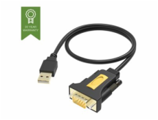 Vision USB to Serial Adaptor - Sériový adaptér - USB - RS-232 - černá