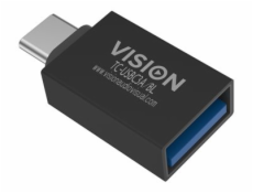 Vision Professional - USB adaptér - 24 pin USB-C (M) do USB typ A (F) - USB 3.0 - černá