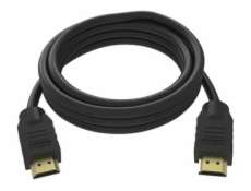 VISION Techconnect - Vysoká rychlost - kabel HDMI s ethernetem - HDMI s piny (male) do HDMI s piny (male) - 5 m - dvojnásobně stíněný - černá - podpora 8K60Hz, rychlost přenosu dat až 48 Gbps