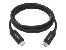Vision - USB kabel - 24 pin USB-C (M) do 24 pin USB-C (M) - Thunderbolt 3 / USB 3.0 / USB 3.1 Gen 1 - 3 A - 2 m - černá