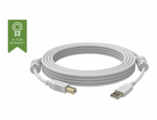 Vision Techconnect - Kabel USB - USB typ B (M) do USB (M) - USB 2.0 - 2 m - bílá
