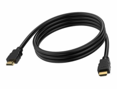 VISION Techconnect - Ultra High Speed - kabel HDMI s ethernetem - HDMI s piny (male) do HDMI s piny (male) - 2 m - dvojnásobně stíněný - černá - podpora 8K30Hz