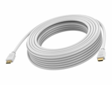 VISION - Vysoká rychlost - HDMI kabel - HDMI s piny (male) do HDMI s piny (male) - 15 m - dvojnásobně stíněný - bílá - šířka pásma 48 Gbps, podpora 8K60Hz